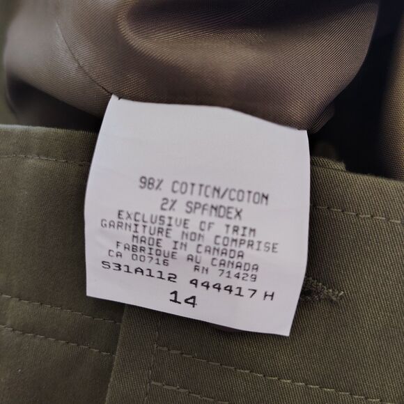 STUDIO JAX Blazer 14 Large Women's Button-Up Long Sleeve Short Jacket - Picture 4 of 5